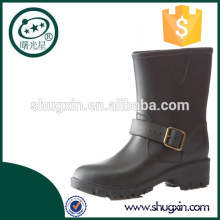 pvc safety boot plastic jelly shoes women B-809